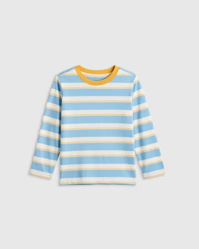 Quince Kids' Jersey Long Sleeve T-shirt In Multi