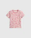 Quince Jersey Short Sleeve T-shirt In Pink