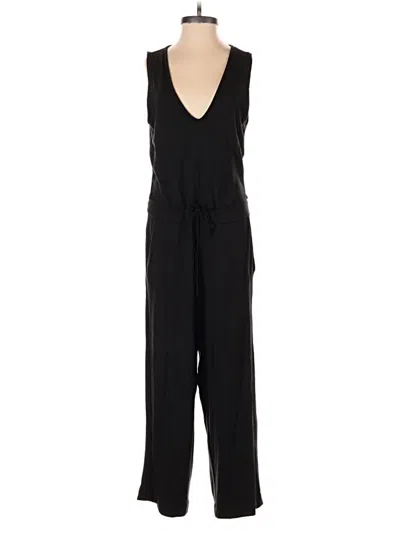 Pre-owned Quince Jumpsuit In Black