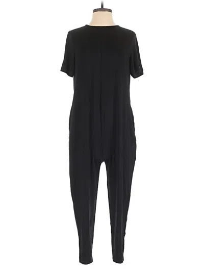 Pre-owned Quince Jumpsuit In Black