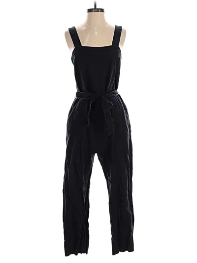 Pre-owned Quince Jumpsuit In Black