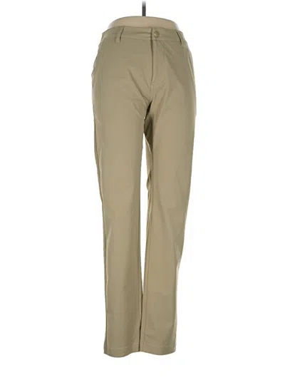 Pre-owned Quince Khaki Pant In Brown