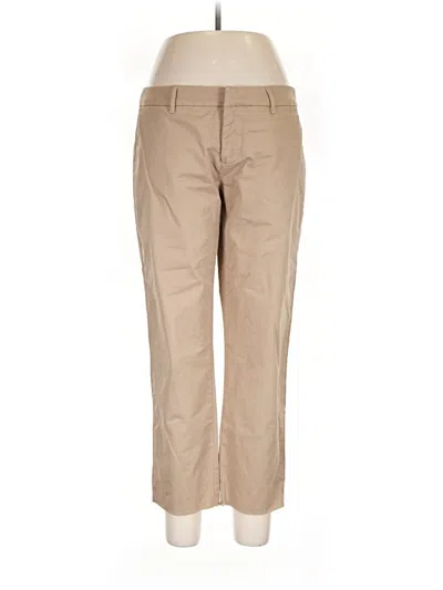 Pre-owned Quince Khaki Pant In Brown