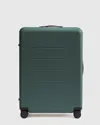Quince Large Check-in Suitcase In Dark Green