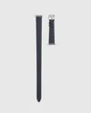 Quince Leather Double Wrap Apple Watch Band In Midnight