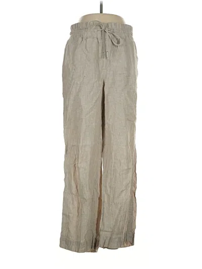 Pre-owned Quince Linen Pants In Tan