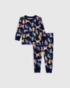 Quince Long Sleeve And Pants Pajama Set In Cats