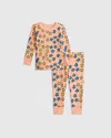 Quince Long Sleeve And Pants Pajama Set In Multi