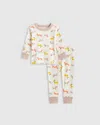 Quince Long Sleeve And Pants Pajama Set In Puppies
