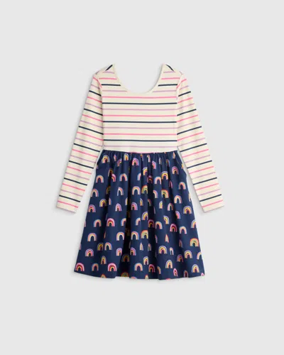 Quince Kids' Long Sleeve Skater Dress