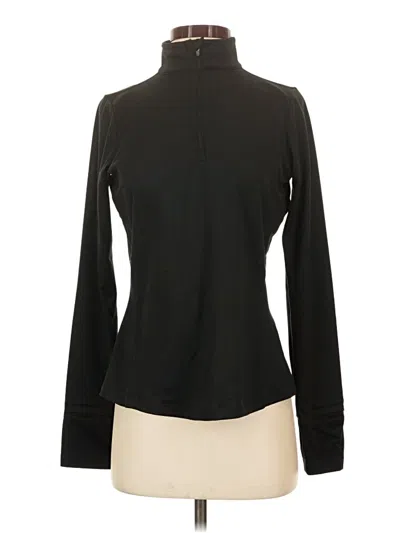 Pre-owned Quince Long Sleeve T-shirt In Black