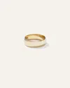 Quince Low Dome Band Rings In Yellow Gold