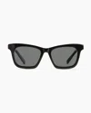Quince Luna Polarized Acetate Sunglasses In Black With Grey Lens
