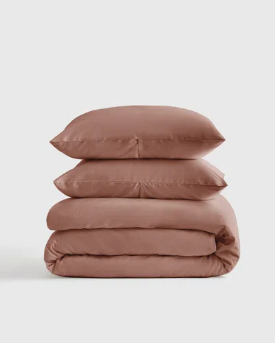 Quince Luxury Organic Sateen Duvet Cover Set In Neutral