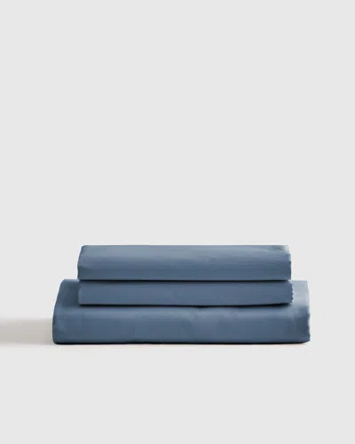 Quince Luxury Organic Sateen Fitted Sheet Set In Nightfall