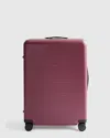Quince Medium Check-in Suitcase In Burgundy