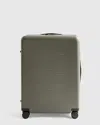 Quince Medium Check-in Suitcase In Green