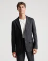 Quince Men's 100% European Linen Blazer In Black