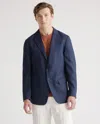 Quince Men's 100% European Linen Blazer In Deep Navy