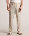 Quince Men's 100% European Linen Drawstring Beach Pants In Flax