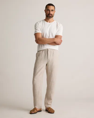 Quince Men's 100% European Linen Pants In Flax