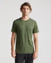 Quince Men's 100% Merino Wool All-season Short Sleeve Base Layer T-shirt In Green
