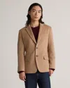 Quince Men's 100% Mongolian Cashmere Blazer In Camel