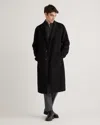 Quince Men's 100% Mongolian Cashmere Double-faced Overcoat