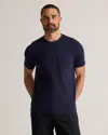 Quince Men's 100% Pima Cotton Luxe Touch T-shirt In Deep Navy