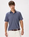 Quince Men's 100% Pima Cotton Luxe Touch Polo In Blue