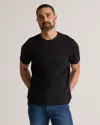 Quince Men's 100% Pima Cotton Luxe Touch T-shirt In Bold Black