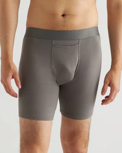 Quince Men's 6'' Boxer Brief In Grey