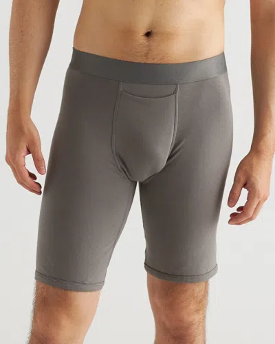 Quince Men's 8'' Boxer Brief In Grey