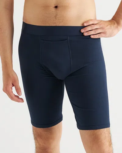 Quince Men's 8'' Boxer Brief In Navy