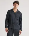 Quince Men's Button Down Pants Set In Black