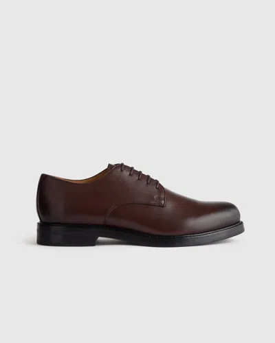 Quince Men's Calfskin Leather Derby In Multi