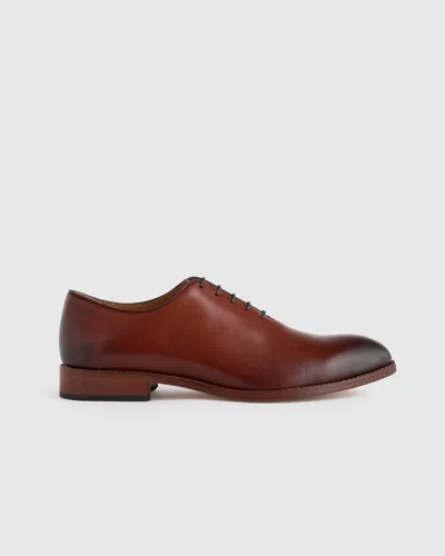 Quince Men's Calfskin Leather Plain Toe Oxford In Multi