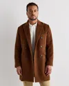 Quince Men's Camel Hair Double-breasted Overcoat In Multi
