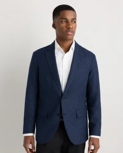 Quince Men's Cashmere Blazer In Blue