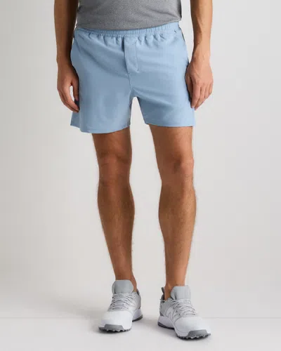 Quince Men's Classic Lined Run Short 5" In Blue