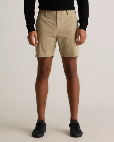 Quince Men's Classic Stretch Chino Shorts In Sand Dune
