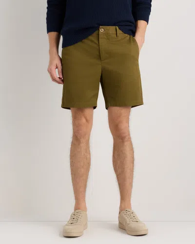 Quince Men's Classic Stretch Chino Shorts 7" In Green