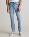 Quince Men's Warren Stretch Slim Straight Jeans In Arctic Blue