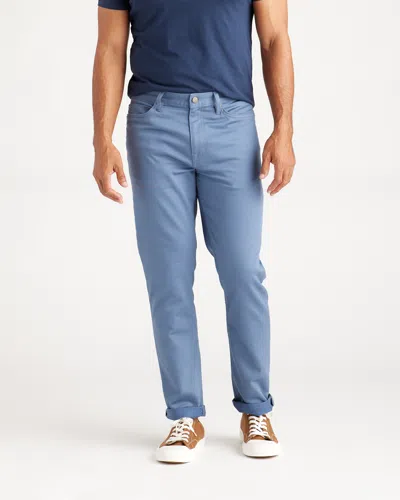 Quince Men's Comfort Stretch Traveler 5-pocket Pants In Washed Blue