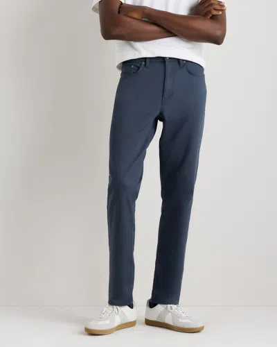 Quince Men's Comfort Stretch Traveler 5-pocket Pants Athletic Tapered In Blue
