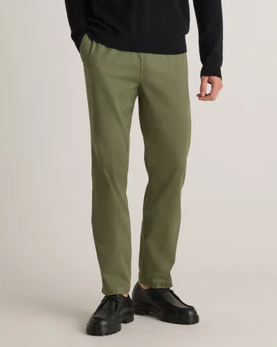 Quince Men's Cotton Chino Drawstring Pants In Trellis