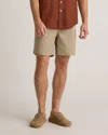 Quince Men's Cotton Chino Drawstring Shorts In Sand Dune