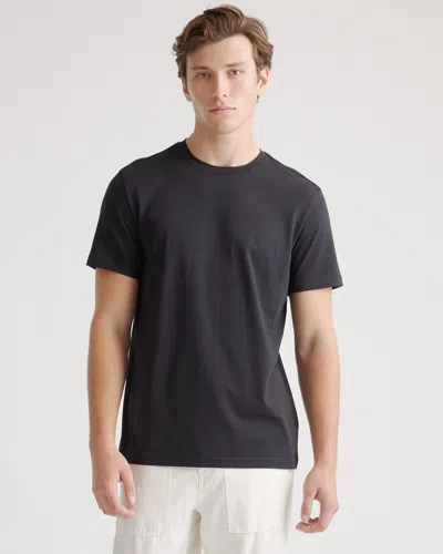 Quince Men's Cotton Modal Crew Neck T-shirt In Black