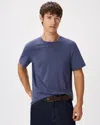 Quince Men's Cotton Modal Crew Neck T-shirt In Blue