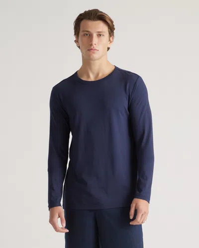 Quince Men's Cotton Modal Long Sleeve T-shirt In Navy